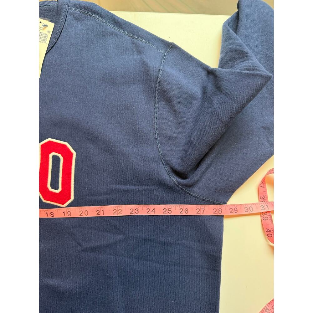 Polo Ralph Lauren Mens Logo Fleece Sweatshirt Size 2X Navy Crew Neck Preppy NWT - Picture 12 of 13